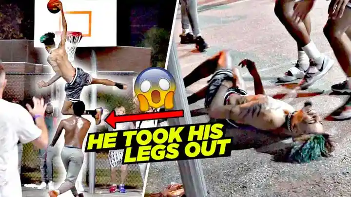 DIRTIEST FOUL IN STREETBALL | East Coast Squad Park Takeover Got OUT OF HAND