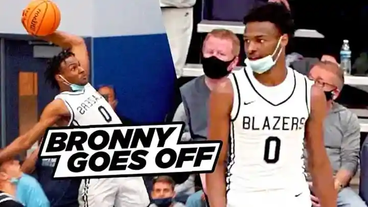 Bronny James GOES OFF! 40 POINT Win! Sierra Canyon PUTS On a SHOW!