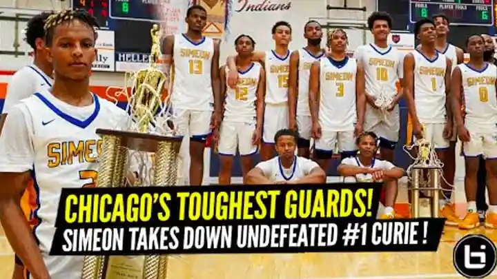 CHICAGO'S TOUGHEST GUARDS?! Jalen Griffith Leads Simeon vs Undefeated Curie in Pontiac Championship!