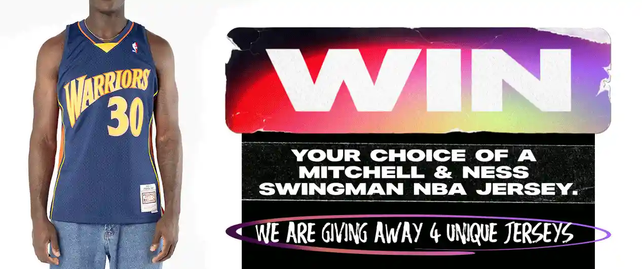 Mitchell & Ness WORLDWIDE Swingman NBA Jersey Giveaway!