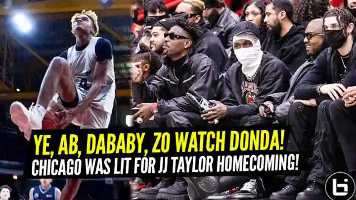 Kanye, DaBaby, Antonio Brown, Lonzo Ball, DeMar Watch JJ Taylor & Donda CRAZY Chicago Homecoming