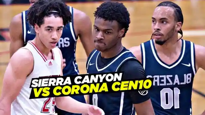 Bronny James vs Jared McCain!! Sierra Canyon vs Corona Centennial REGIONAL FINALS!