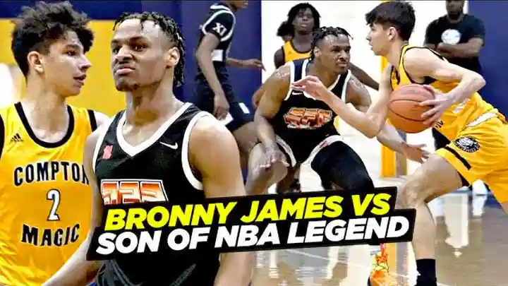 Bronny James vs Son Of ANOTHER NBA LEGEND & Turns Into ALL OUT WAR!!