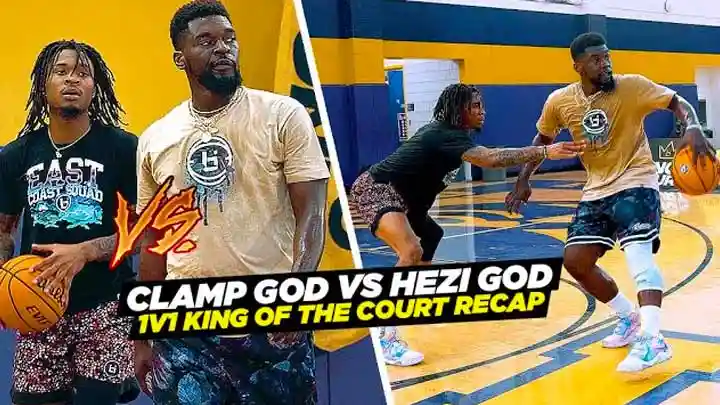 Hezi God vs Clamp God 1v1!! Ty Glover vs Deebones! Ballislife King Of The Court Re-Cap!