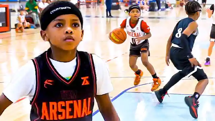 9 Year Old Kam Potts is unreal for his age!!