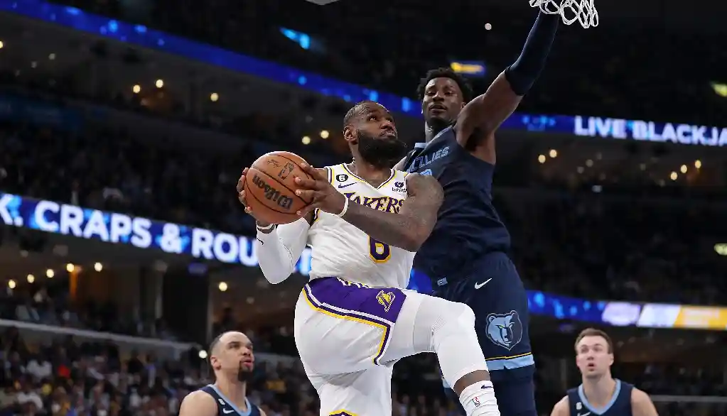 GAME OF THE DAY: Lakers vs. Grizzlies: Betting Odds: NBA Playoffs.