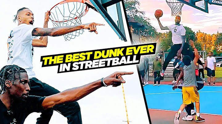 He Did The GREATEST Dunk EVER In Streetball.