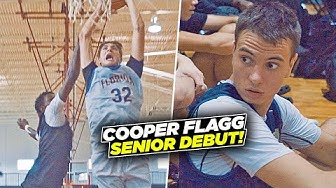 Cooper Flagg SENIOR YEAR DEBUT!