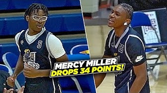Son of Rap Legend Goes CRAZY... Mercy Miller Drop 34 Points.