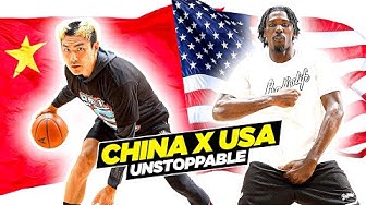 BEST Streetballer From China & USA Team UP & Form UNSTOPPABLE 2v2 Duo.