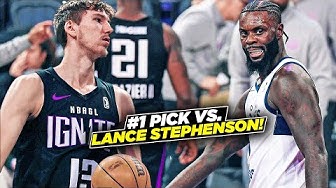 Lance Stephenson vs #1 NBA Draft Prospect!!