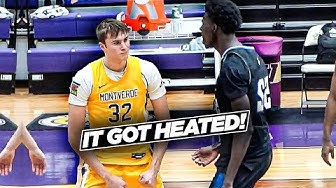 Cooper Flagg vs 7 Footer Got HEATED!!