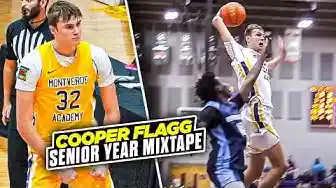 Cooper Flagg OFFICIAL Senior Year Mixtape!  Duke Commit Has CRAZY Potential!