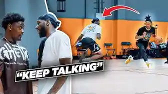 He Talked CRAZY To a D1 Hooper & Got SHIFTED