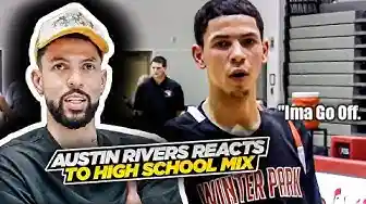 Austin Rivers Reacts To His CRAZY High School Mixtapes & Tells It All!