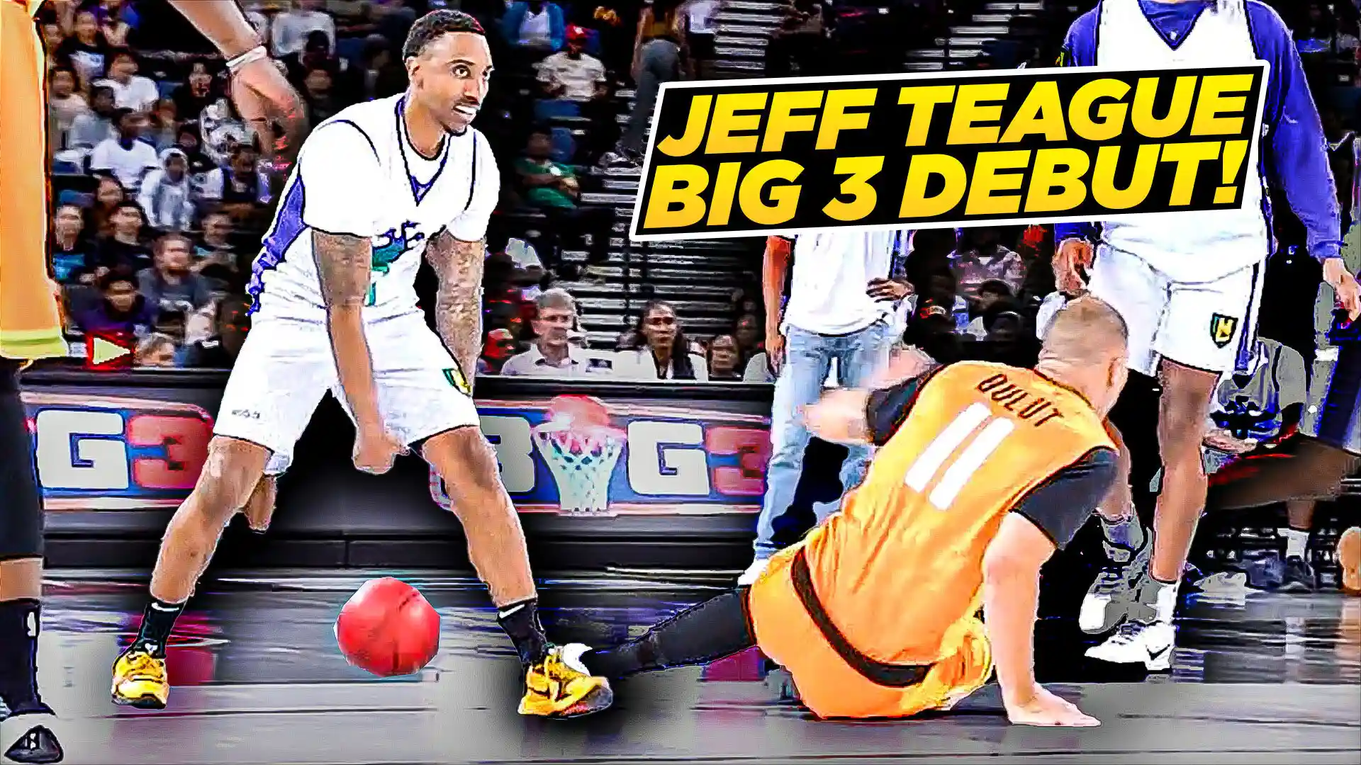 Jeff Teague Makes BIG 3 DEBUT... BREAKS Defender's Ankles