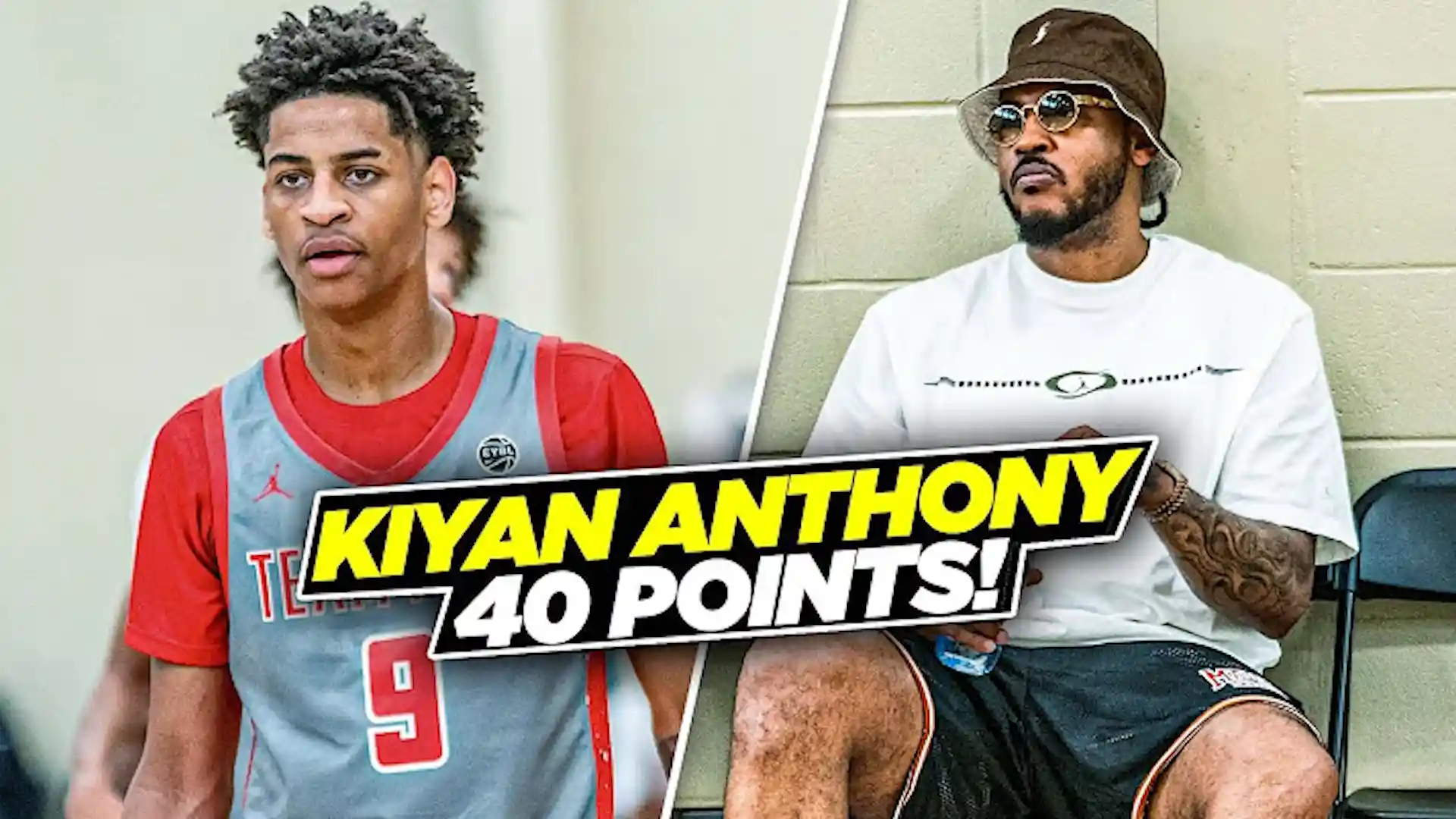 Kiyan Anthony goes INSANE & Drop 40 Pts In Front Of Melo!