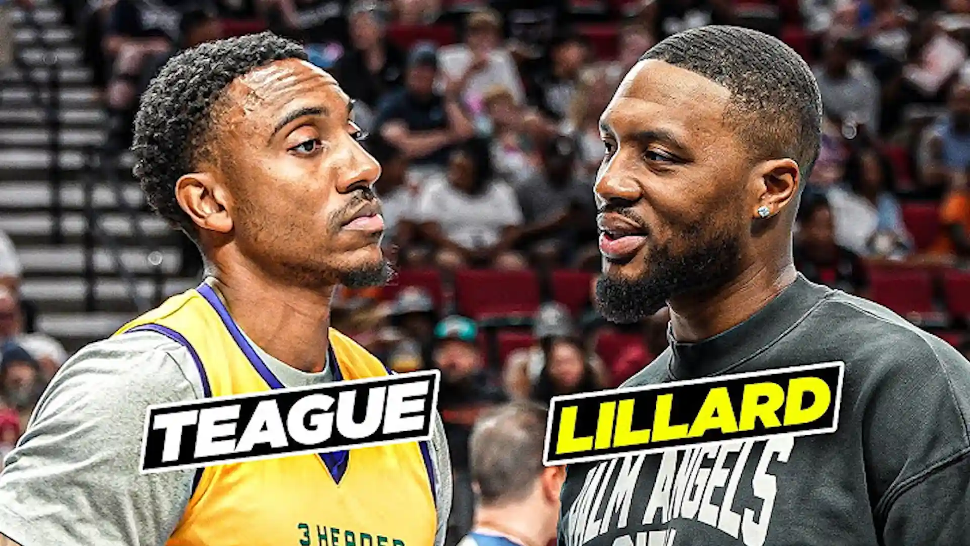 Damian Lillard Pulled Up For Jeff Teague vs Nick Young's Squad at The Big 3 & Things GOT CRAZY