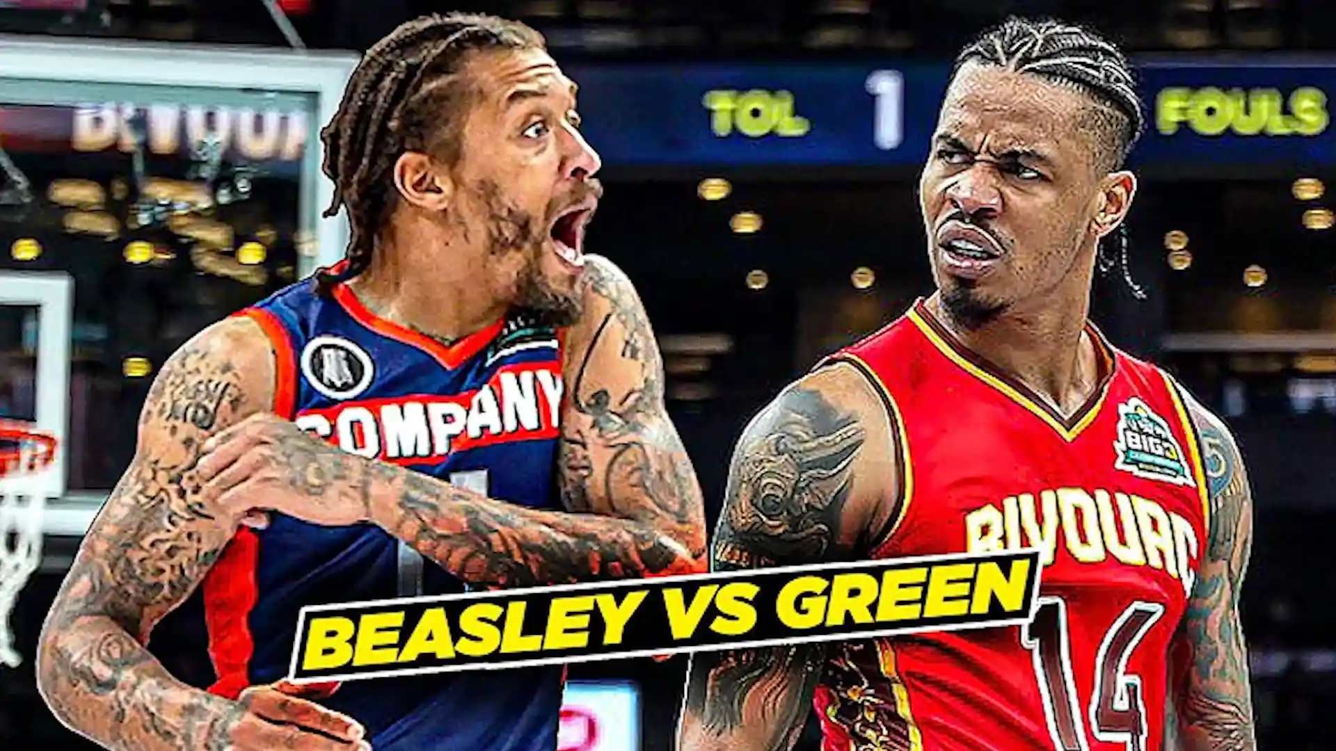 Michael Beasley vs Gerald Green HISTORIC Big 3 Championship Game