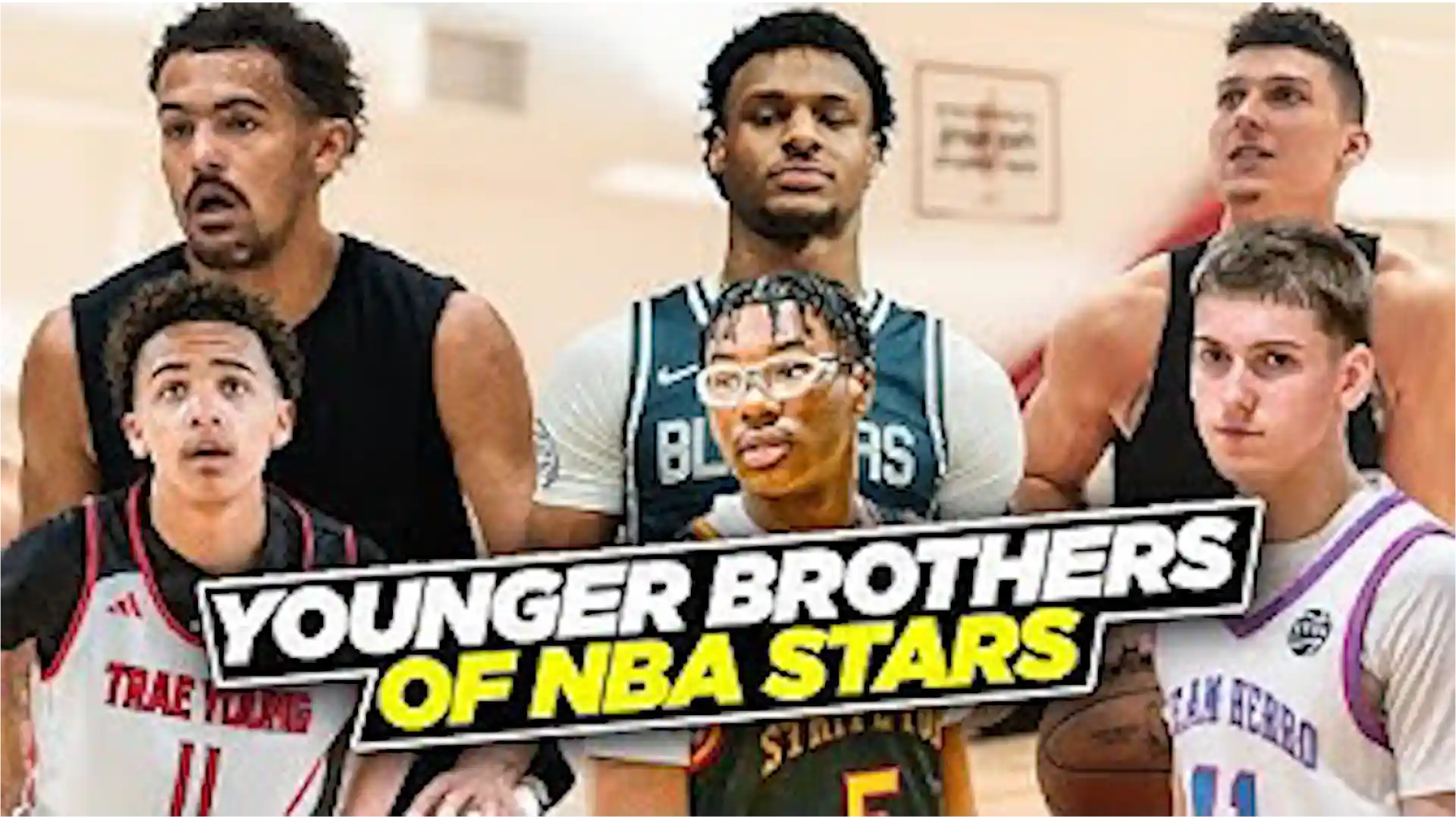 Little Brothers of NBA Players With INSANE Potential! James, Herro, Young & more!