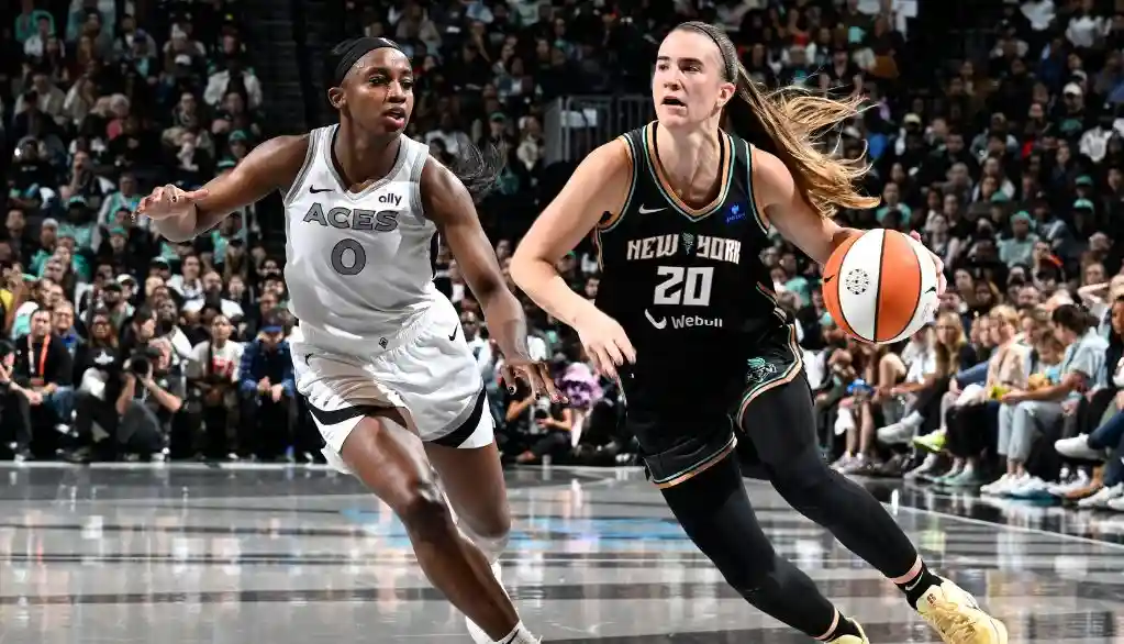 WNBA Playoffs: Liberty cruise to 1-0 lead over the Aces