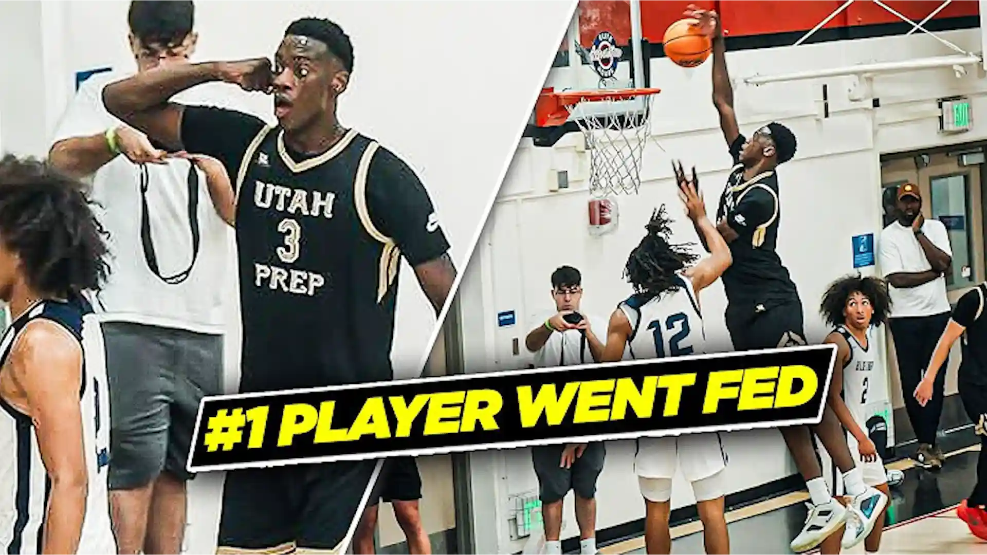 #1 Player In The Country Aj Dybantsa Goes INSANE In Cali!