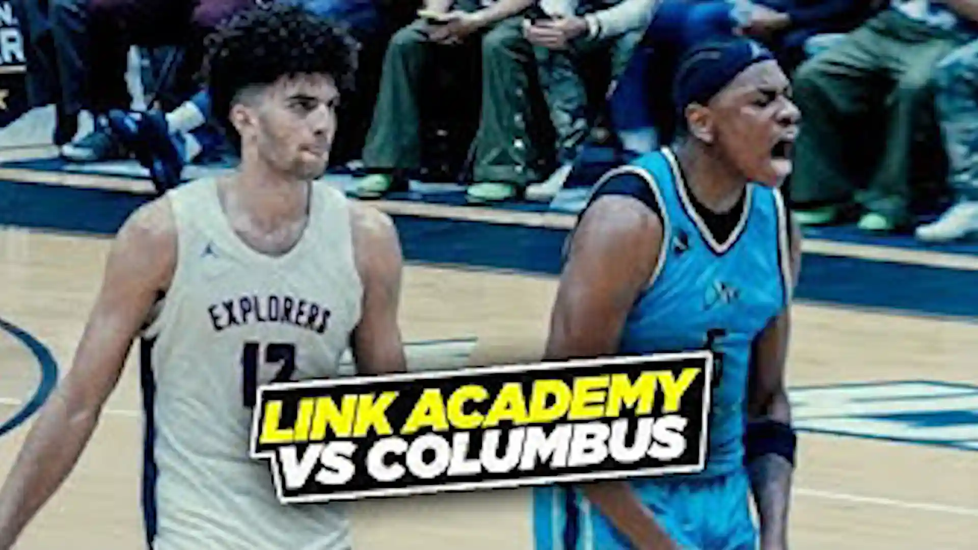 Cameron Boozer & A'mare Bynum CLASH | Columbus vs Link Academy @ Jordan Holiday Classic!