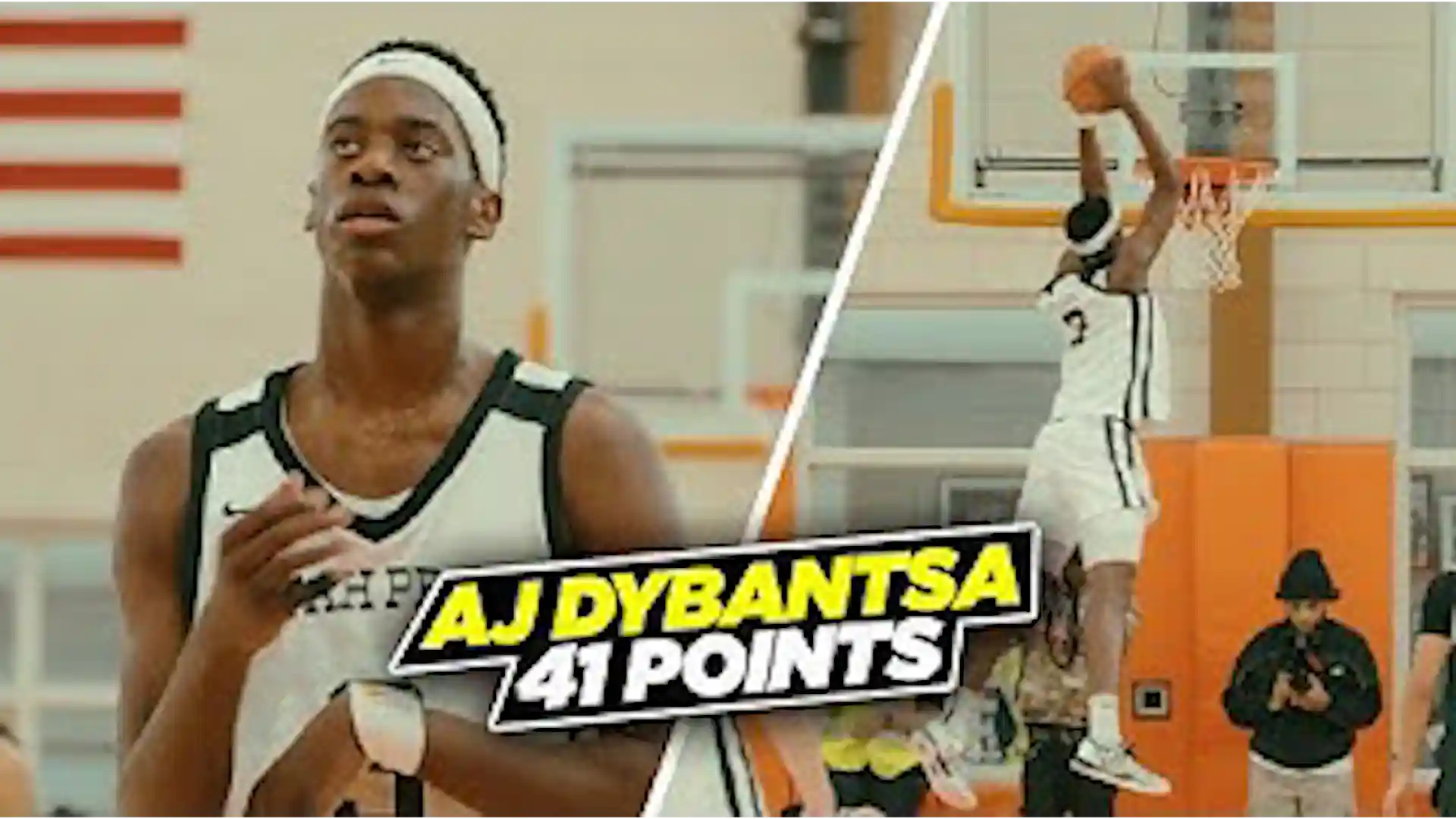 Aj Dybantsa Goes INSANE & Drops 41 Points @ The Iverson Classic