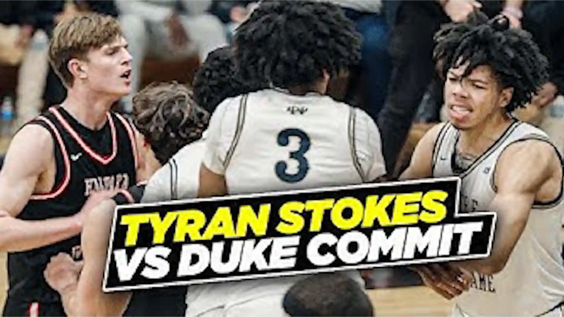 Tyran Stokes Vs TOUGH Duke Commit & #2 Team In The Country!