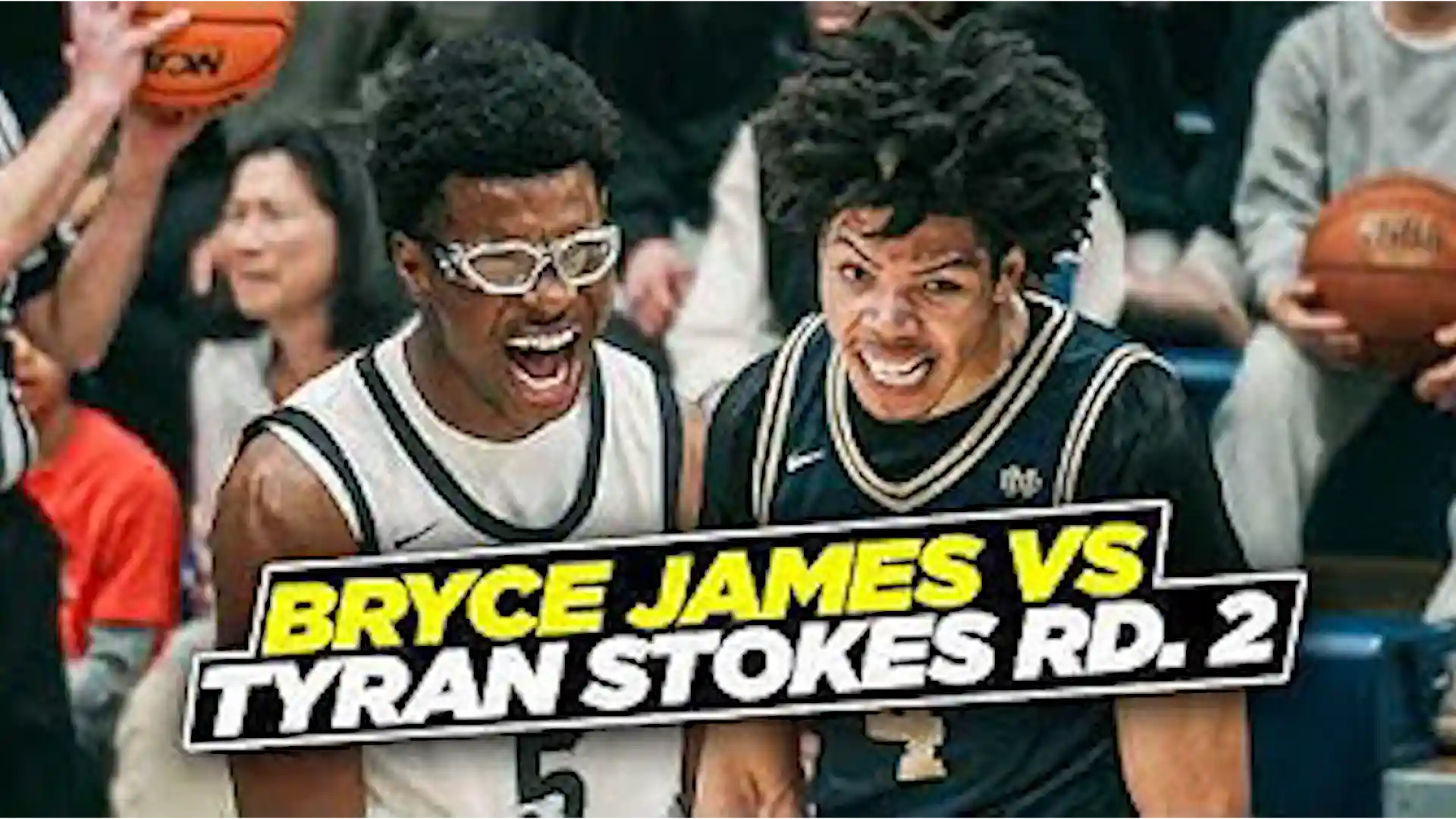 Bryce James Vs #1 Player Tyran Stokes REMATCH Gets HEATED