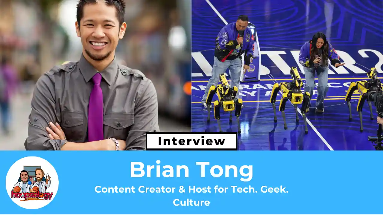 Tech Guru Brian Tong on NBA All-Star Weekend, Apple Vision Pro & the Intuit Dome!-Hoopsology Podcast