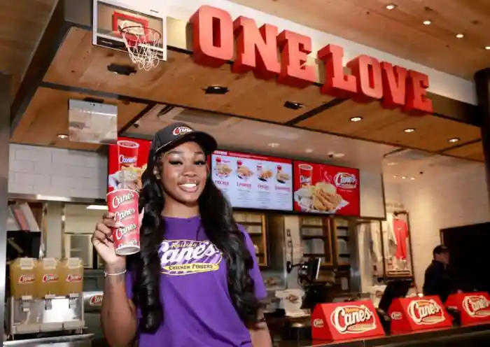 Aneesah Morrow LSU Raising Canes