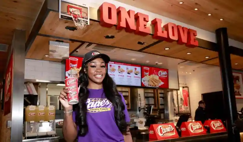 Aneesah Morrow LSU Raising Canes