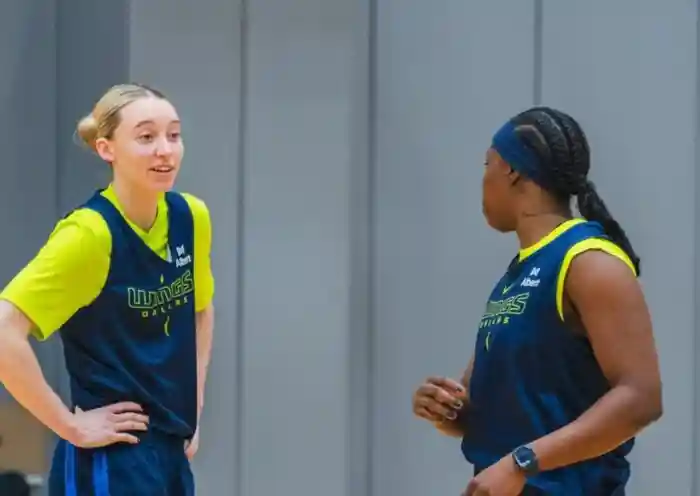 Paige Bueckers Dallas Wings WNBA Training camp