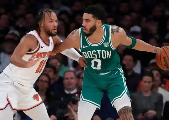 Jayson Tatum Jalen Brunson NBA