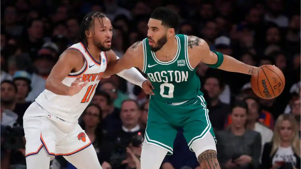 Jayson Tatum Jalen Brunson NBA