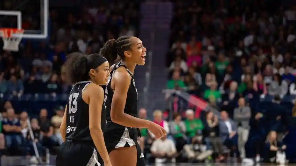 A'ja Wilson Las Vegas Aces 2025