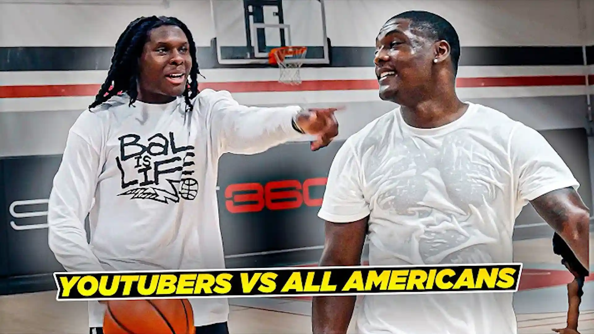 Nasir Core vs The High School BGU... YouTubers vs All Americans GO AT IT