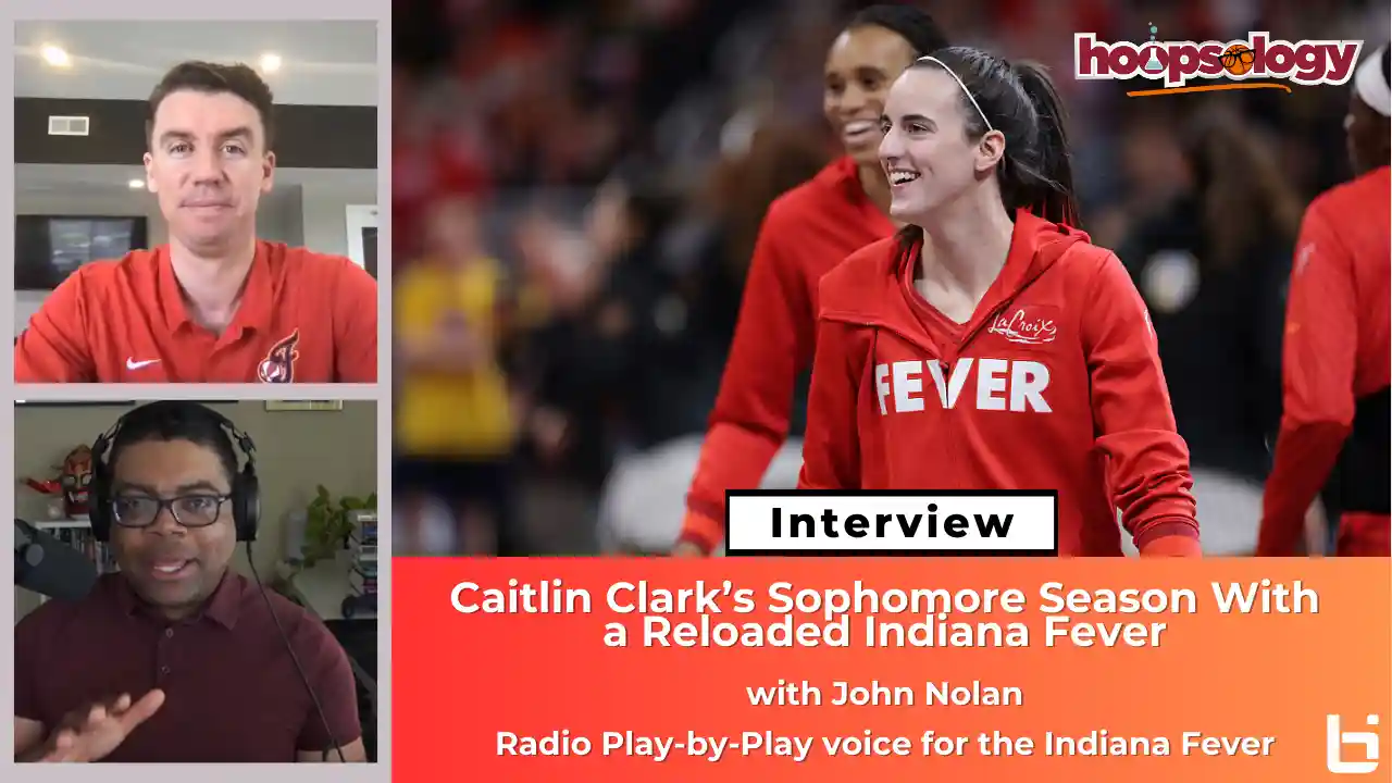 Caitlin Clark’s Sophomore Season With a Reloaded Indiana Fever with John Nolan-Hoopsology Podcast