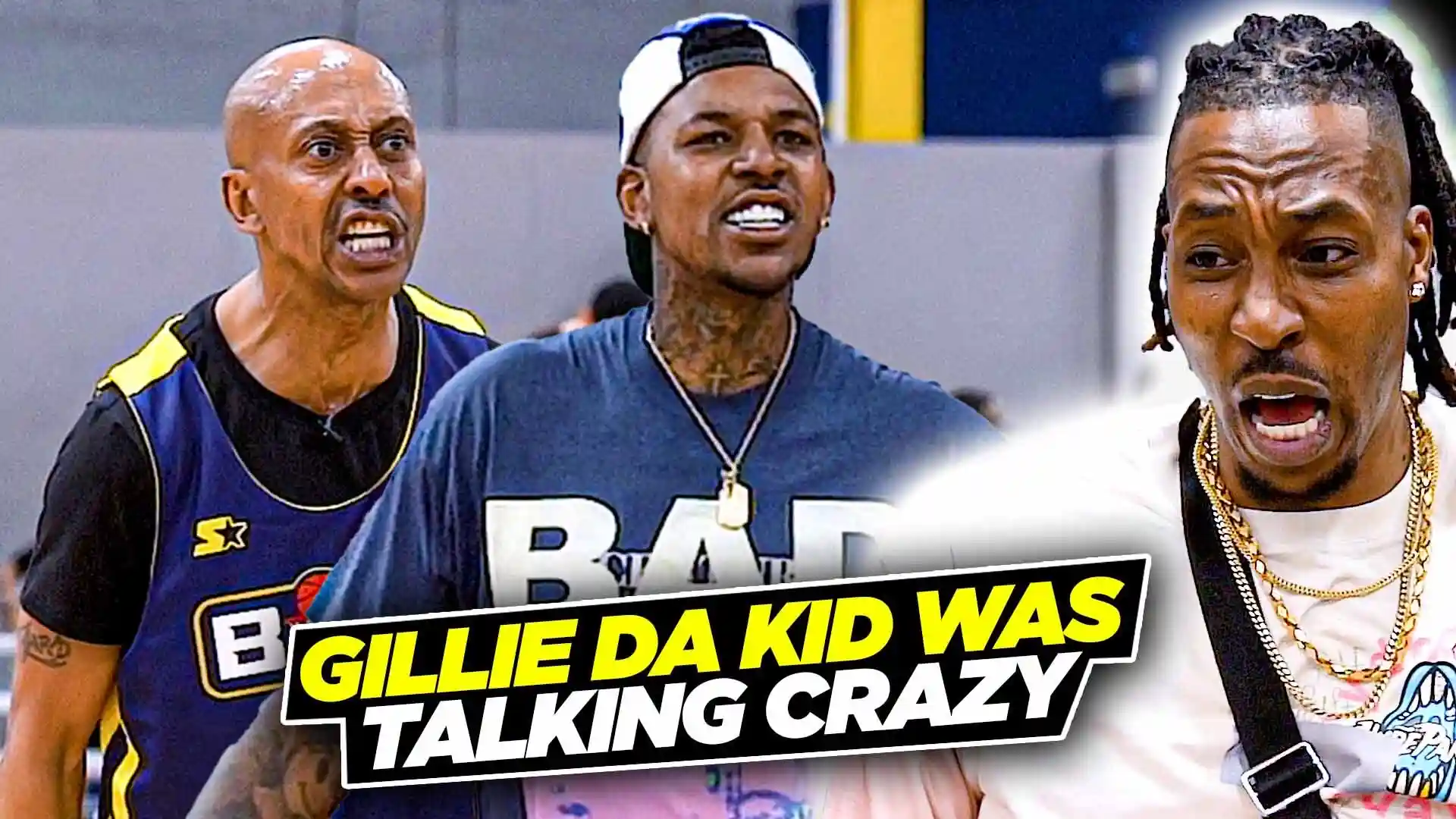 Gillie Da Kid Was Talking RECKLESS @ The Big3 Combine! 1v1 & 3v3 Get SPICY!
