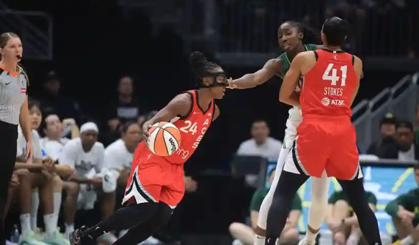 Jewell Loyd Las Vegas Aces Seattle Storm WNBA 2025