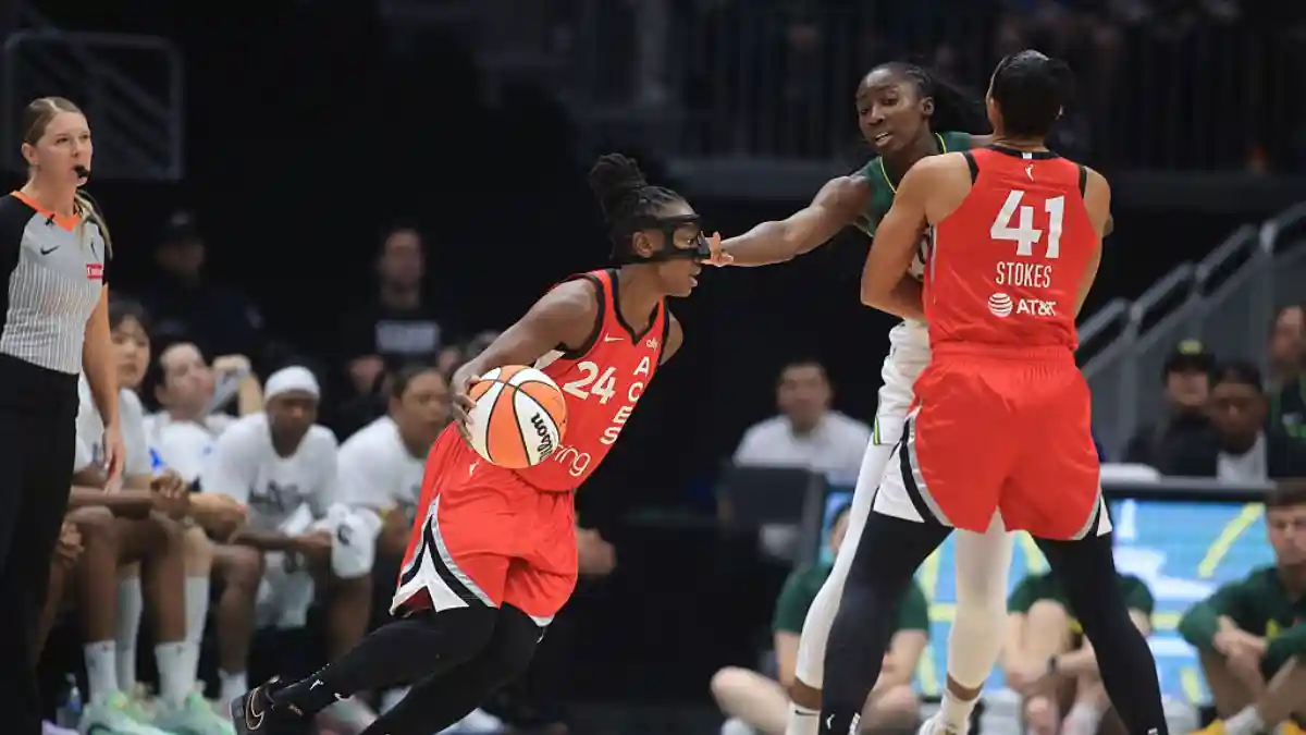 Jewell Loyd Las Vegas Aces Seattle Storm WNBA 2025