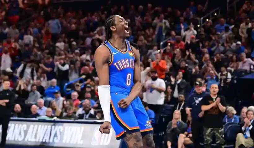 Jalen Williams OKC Thunder NBA Playoffs 2025
