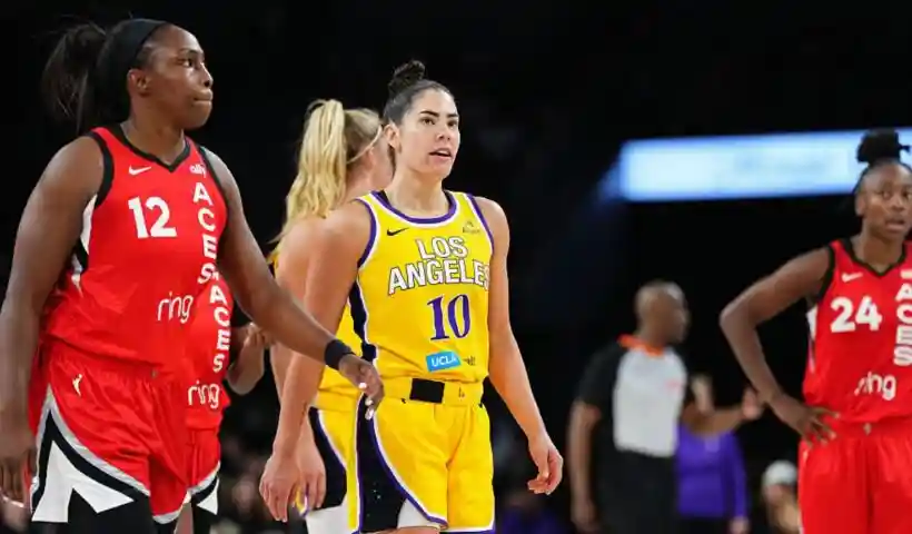 Kelsey Plum Sparks vs Aces 2025