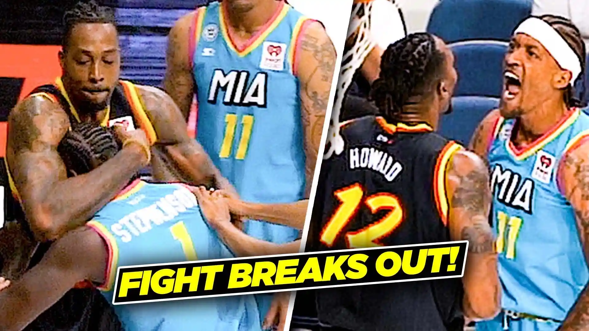 Dwight Howard & Lance Stephenson Get Into HUGE FIGHT at The Big 3