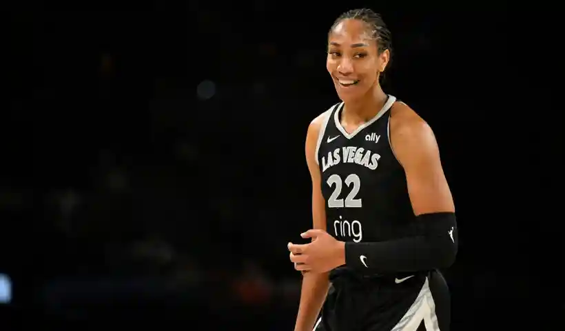 A'ja WIlson Las Vegas Aces