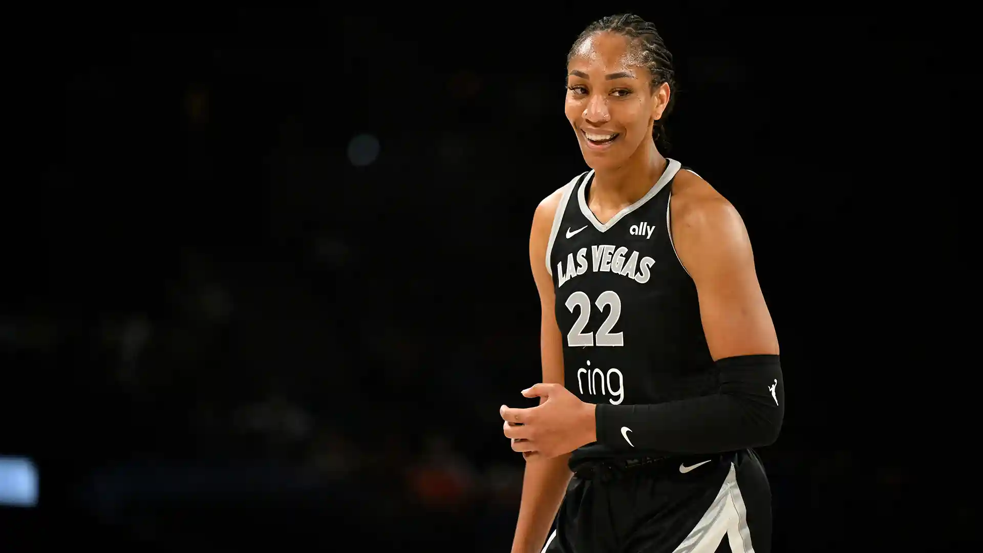 A'ja WIlson Las Vegas Aces