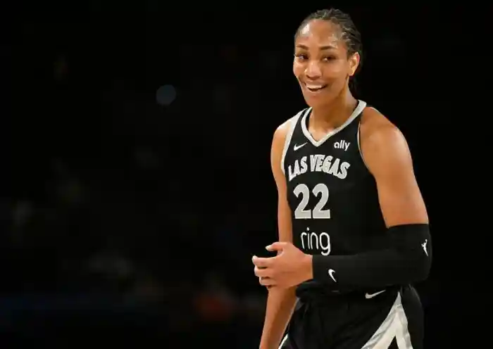 A'ja Wilson 2025 Las Vegas Aces 5000 career points