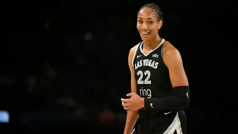 A'ja Wilson 2025 Las Vegas Aces 5000 career points