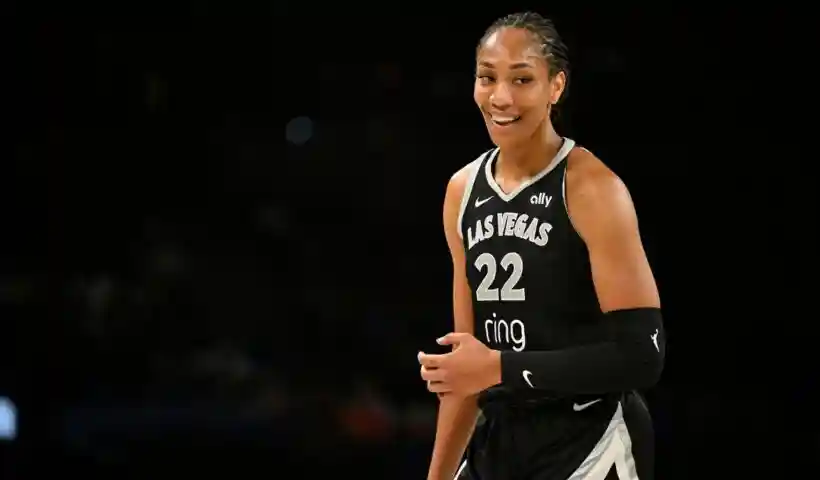 A'ja Wilson 2025 Las Vegas Aces 5000 career points